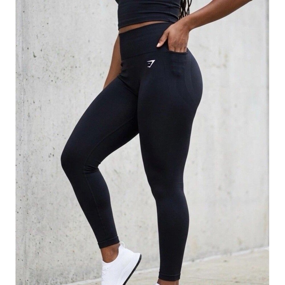 Gymshark Everyday Seamless Leggings in Black | Size S NWOT Black Leggings